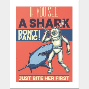 Shark Posters and Art